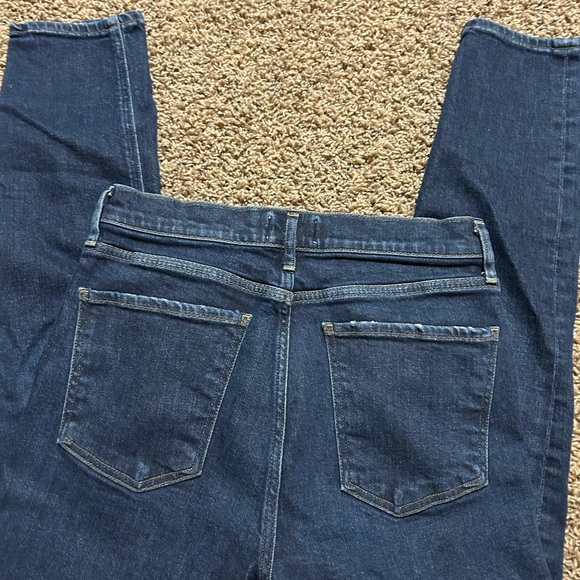 Agolde High Rise Slim Dark Wash Jeans in Cabana Size 27 - Picture 10 of 12